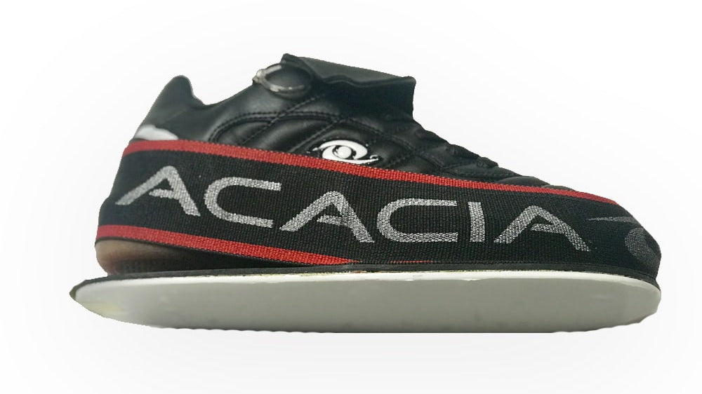 Acaciasports slip-on slider with Teflon on curler’s shoe