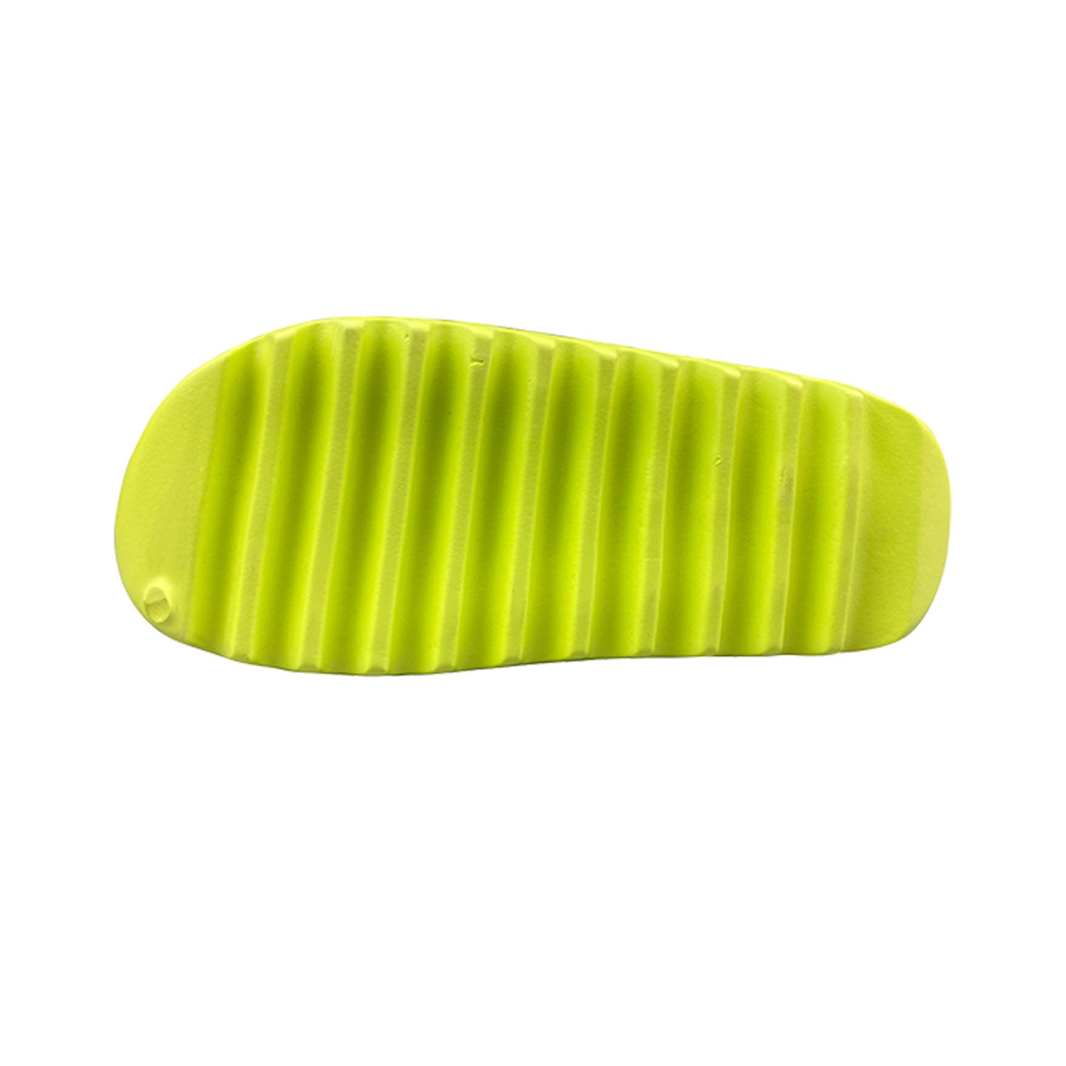 ACACIA PICKLEBALL APRÈS SLIDES LIME BOTTOM VIEW