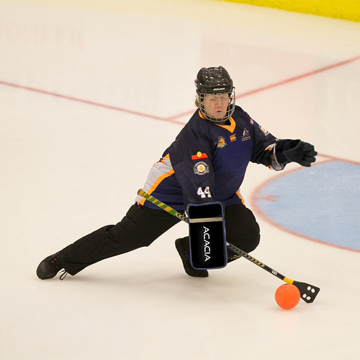 Acacia Sports Elite Broomball Equipment Collection poster