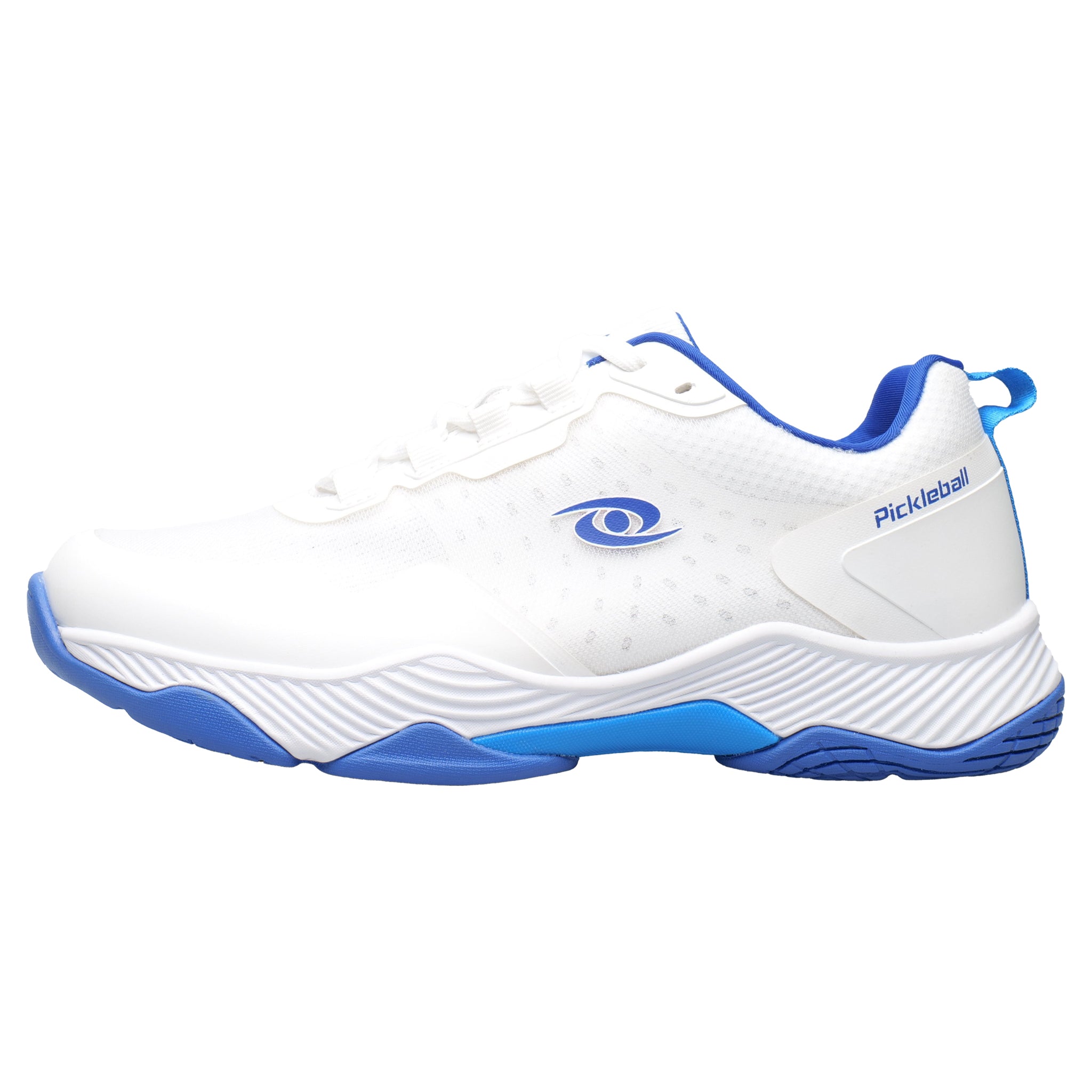 Left Side view of Acacia ClearShot Breeze Unisex Pickleball Shoe with Cloud Gel cushioning
