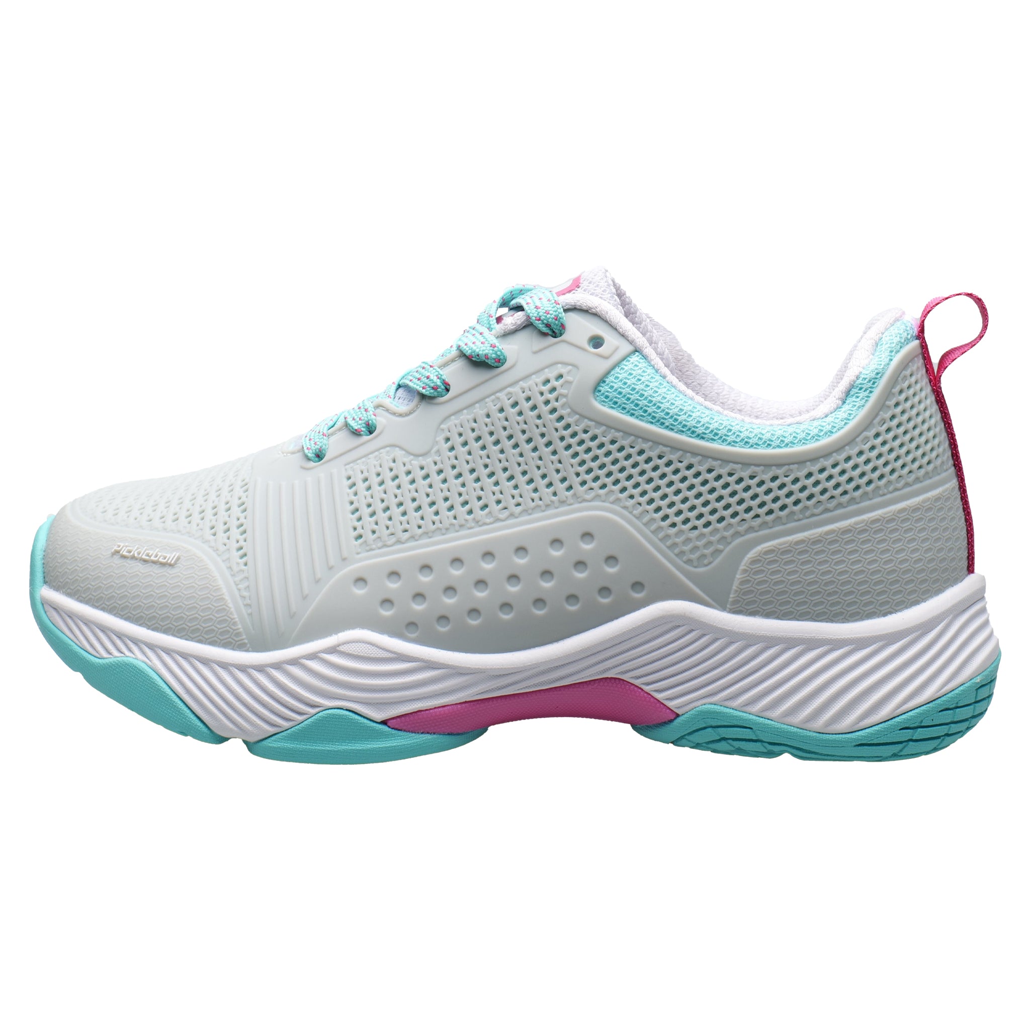 Left Side of Acacia FreshShot Miami Shoe featuring vibrant unisex design and Cloud Gel support