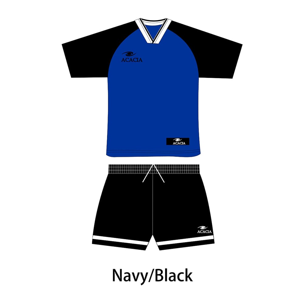 Acaciasports Metro Soccer Jersey with raglan sleeves in action