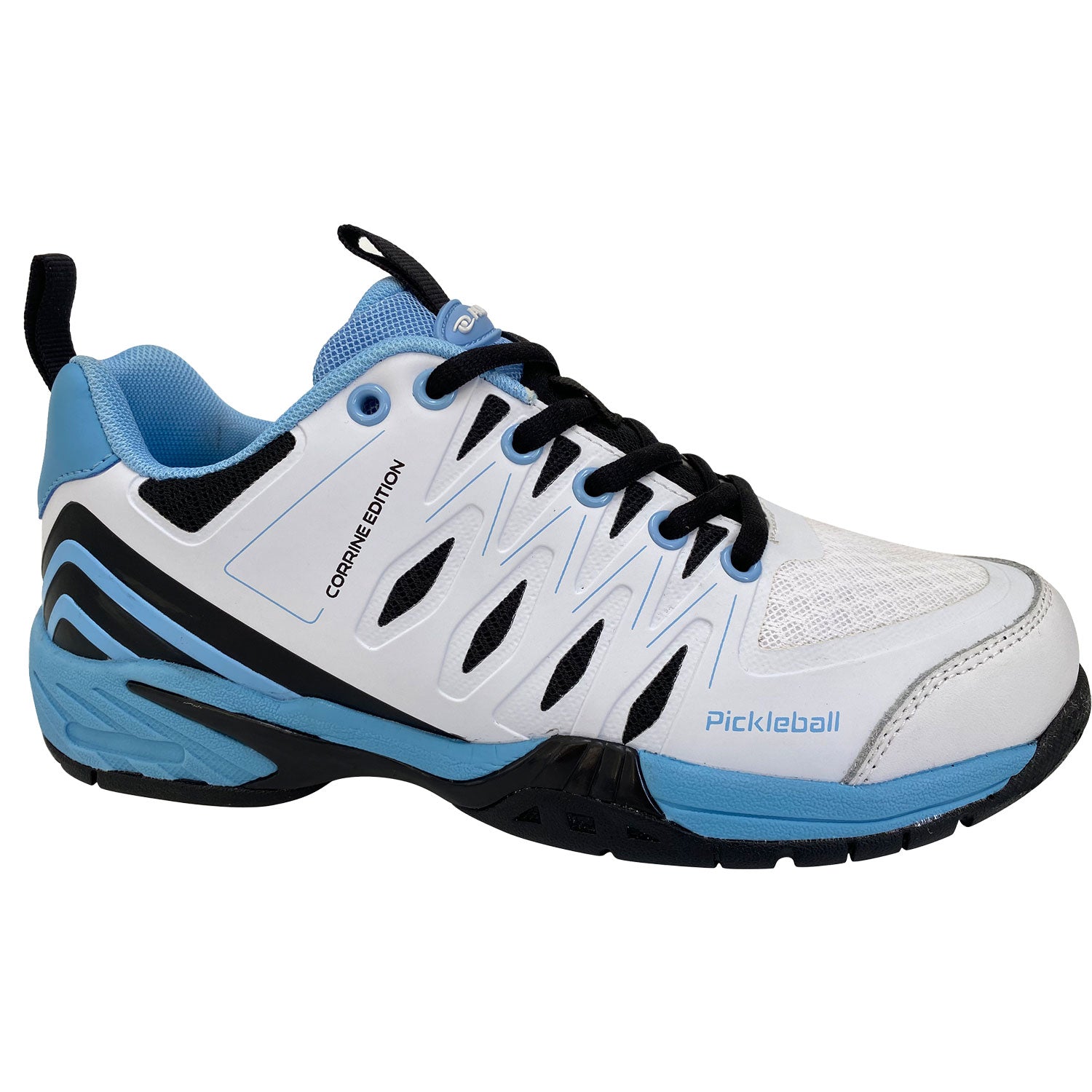 Front view of Acacia Corrine Signature Sky Women's Pickleball Shoe with ProFlex stability support