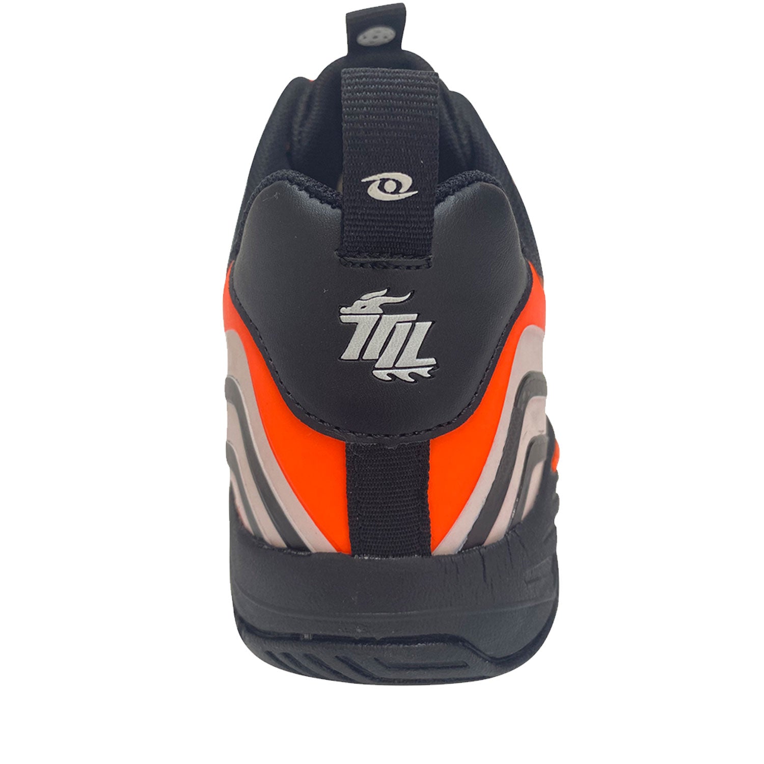 Back view of Acacia Tyler Signature Solar Pickleball Shoe with heel cushion and ankle support