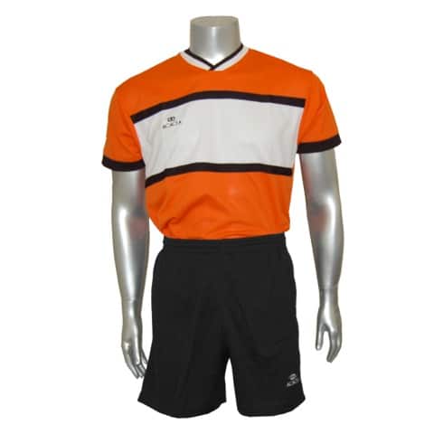 Acacia Orange Victory Soccer Jersey with Canadian-style triple piping