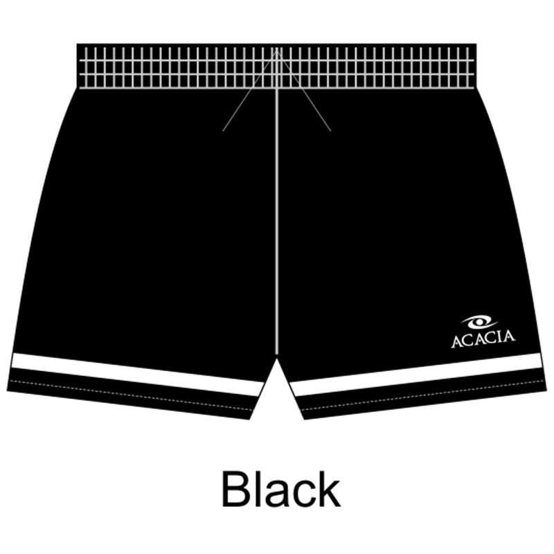 ACACIA DELUXE SOCCER SHORTS black