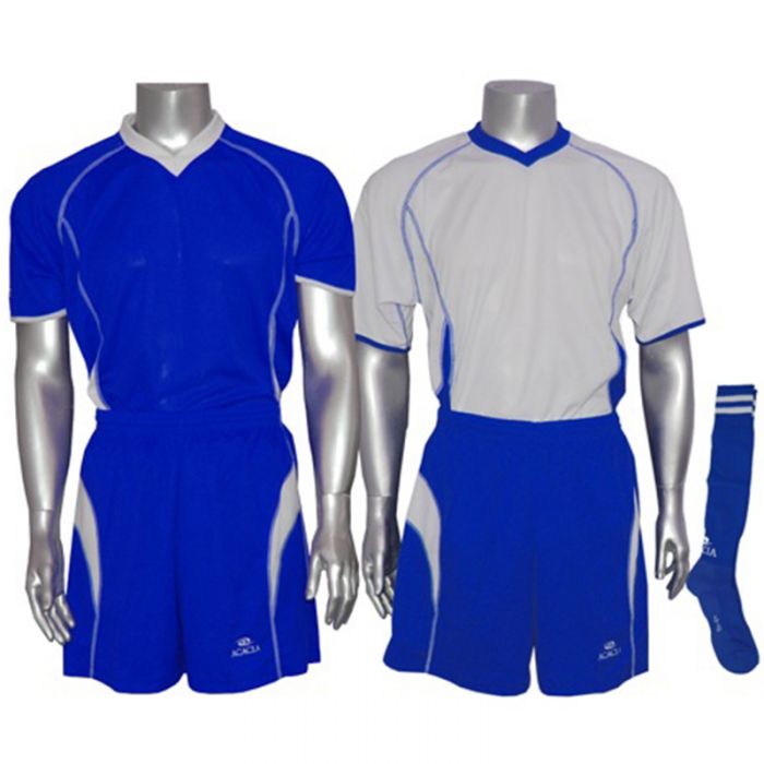 Shop Acacia Extreme 74-Piece Home & Away Team Uniform Set Royal White
