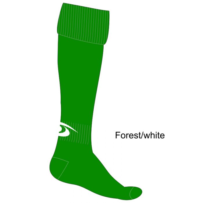 Acacia Extreme Soccer Forest White Socks for soccer players of all levels