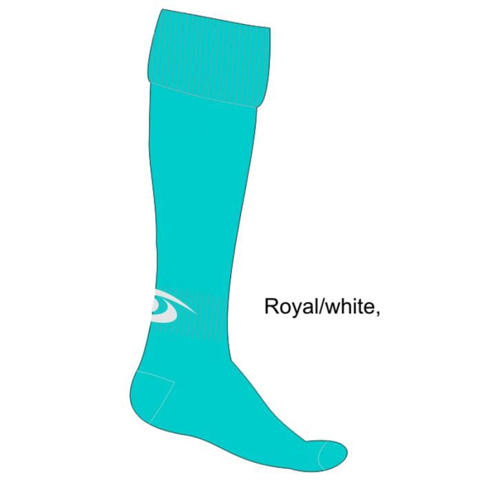 Acacia Extreme Soccer Socks designed for superior comfort and durability Royal White