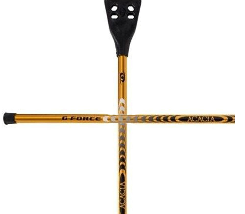 Acacia G-Force Broomball Stick with flex-technology for faster swing speed - 52 Gold