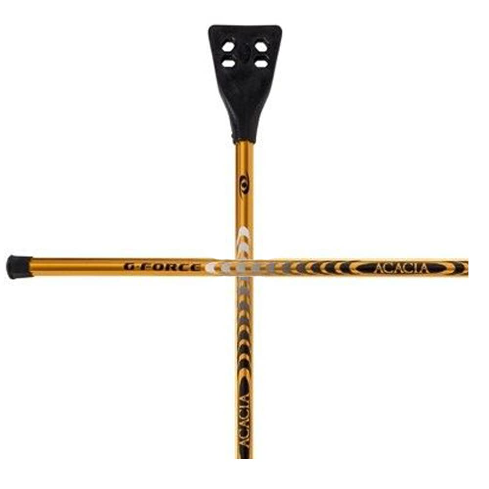 Acacia G-Force Broomball Stick with flex-technology for faster swing speed - 52 Gold