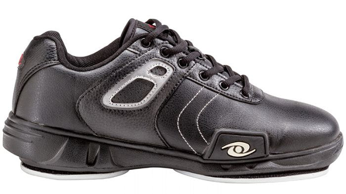 Side View Acacia Hacker Curling Shoes with Napa leather and memory foam insole