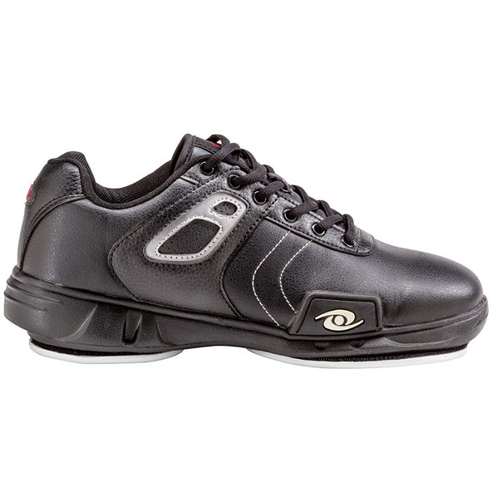 Side View Acacia Hacker Curling Shoes with Napa leather and memory foam insole