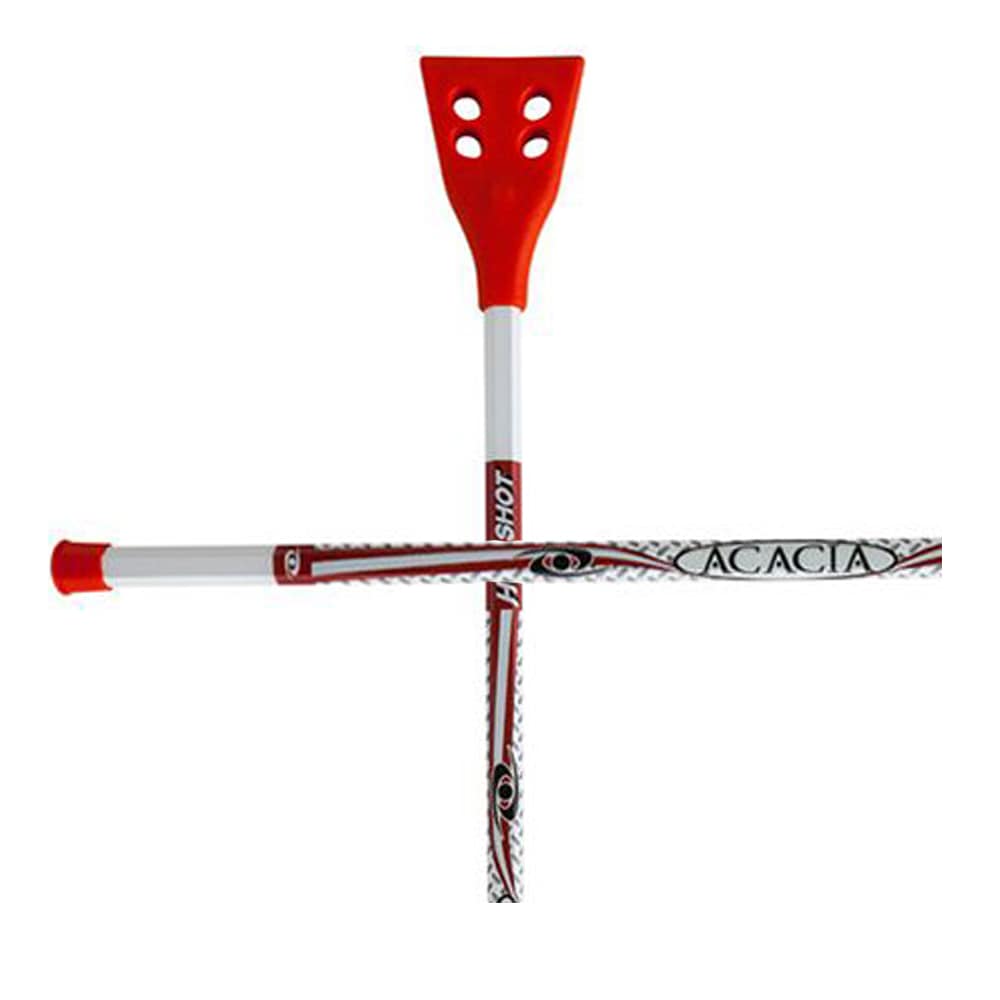 Hot Shot Broomball Stick with titanium alloy shaft and polymer resin head