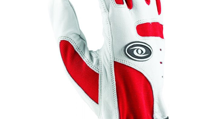 Acaciasports HR (Red) gloves in Cabretta leather on curler’s hand Available in Different colors