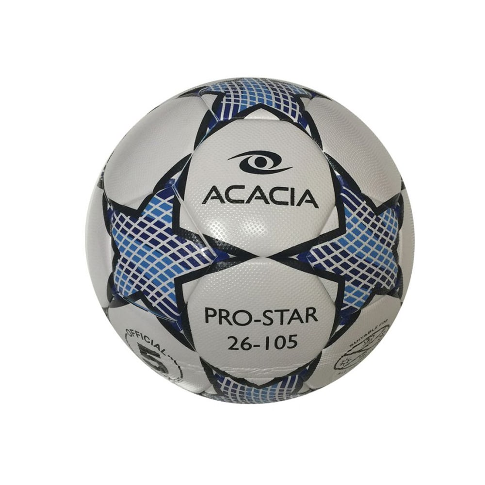 Acaciasports Pro Star Ball on grass with soft leather touch