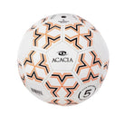 Acacia Thunder Soccer (Orange) Ball with 32-panel machine-stitched design
