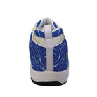 Back view of Acacia DinkShot II White Unisex Pickleball Shoe with cushioned heel and ankle support