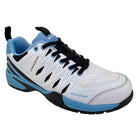 Top view of Acacia Corrine Signature Sky Pickleball Shoe with breathable upper and lace closure
