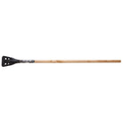 Full View - Acacia Classic Broomball Stick, Wooden Shaft and Polymer Black Head
