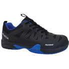 Right Side view of Acacia ProShot Black Unisex Pickleball Shoe with SK-Vent ventilation system